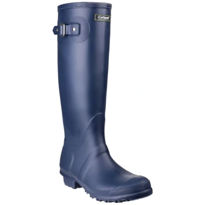 Image of Cotswold Sandringham Womens Navy Welly Size 9 UK Blue