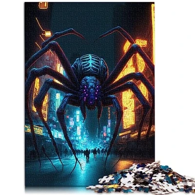 Image of Jigsaw puzzle For Adults Giant Spider 1000 piece &amp; Kids Age 12 Years Up Cardboard Puzzles Educational Games and Size: 26x38cm