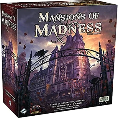 Image of Fantasy Flight Games Mansions of Madness Second Edition Board Game Ages 14+ 1 5 Players 120 180 Minute Playing Time