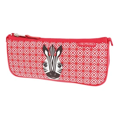 Image of Herlitz Sport Pencil Case, Cute Animals Zebra, Zebra