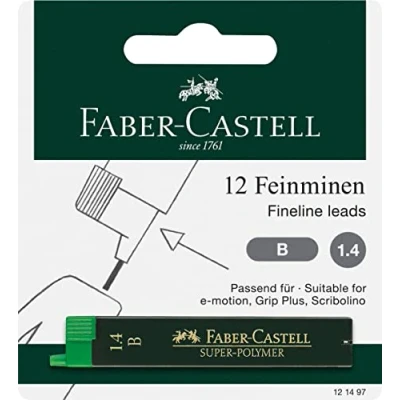 Image of Faber Castell 1.4mm Leads (Pack of 2)