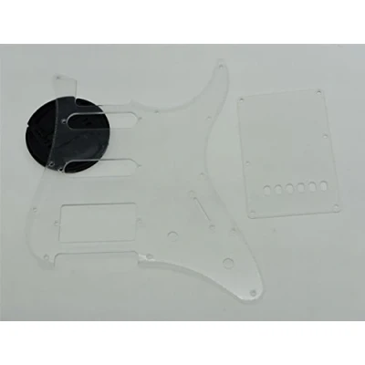 Image of KAISH Clear Guitar Pickguard and Back Plate fits Yamaha PACIFICA Transparent