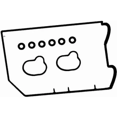 Image of 13270AA162, 13293AA051, 13293AA0512x, 13293AA051x2 Gasket Set, rocker cover BGA RK4380 Right SUBARU: Forester II