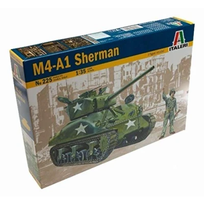 Image of Italeri 0225S Sherman M4 A1