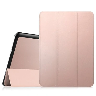 Image of FINTIE SlimShell Case for Samsung Galaxy Tab S2 9.7 inch Tablet (SM T813 / SM T819) Super Thin Lightweight Stand Cover with Auto Sleep/Wake Feature, Rose Gold