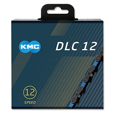 Image of KMC DLC12 12 Speed Chain, 126 Links, Blue