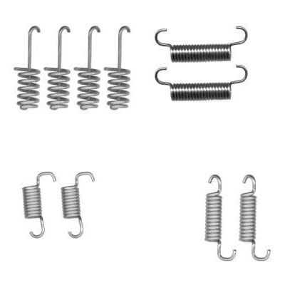 Image of HELLA 8DZ 355 206 231 Accessory Set, Parking Brake Shoes X0234 System: ATE for Mercedes Benz/VW