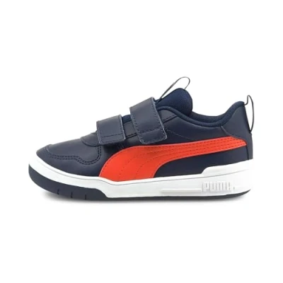Image of Puma Unisex Kids Multiflex Sl V Ps Sneaker, Blue, 12 UK