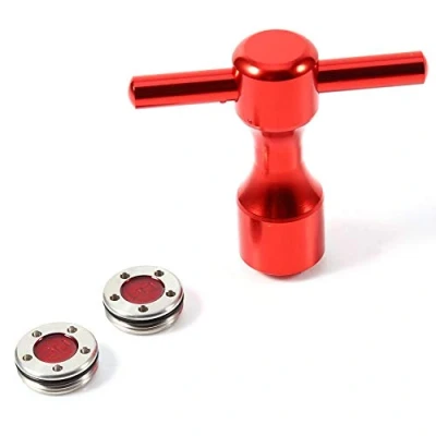 Image of Golf Wrench, Red Putter Weights &amp; Wrench Spanner Tool For Scotty Cameron Putters(20g)