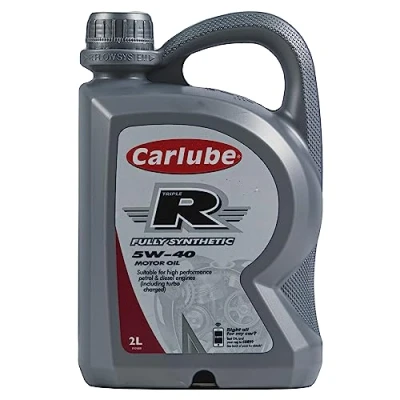Image of Carlube Triple R 5W 40 ACEA C3, API SP Fully Synthetic Engine Oil 2L