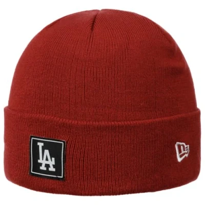 Image of New Era Mens Team Cuf Beanie Hat dunkelrot