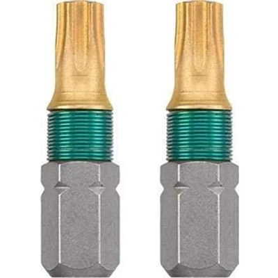 Image of kwb 2 x TORX T20 Titanium Bits 25mm Extended Lifespan and Versatile Fit