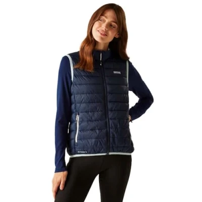 Image of Regatta Women&#039;s Water repellent Hillpack II Gilet Navy Icy Morn, Size: 12