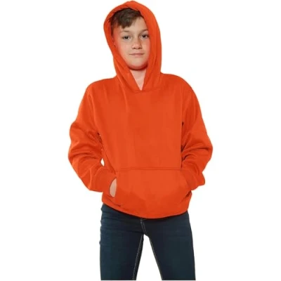 Image of A2Z 4 Kids Girls Boys Plain Sweatshirt Tie Dye Pullover Sweat Hoodie Orange 9 10