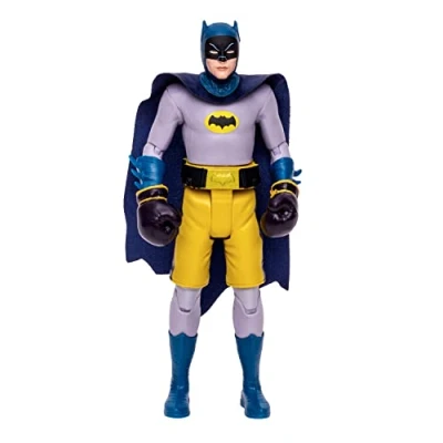Image of McFarlane Toys, DC Multiverse, 5 inch Retro Riddler Boxing Action Figure with Word Bubbles, Collectible 1960&#039;s TV Ages 12+