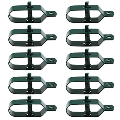 Image of OTOTEC 10Pcs Fence Wire Tensioners Ratchet Strainers 93.5mm Carbon Steel Green Tightener for Farm Adjusting Rope Fixed