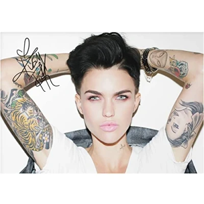 Image of Ruby Rose Photo Print PRE Signed 12 X 8 INCHES