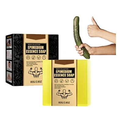 Image of XIRUJNFD Epimedium Essence Soap, Men Care Bar Natural Soap for Men, Intimate (1pcs)