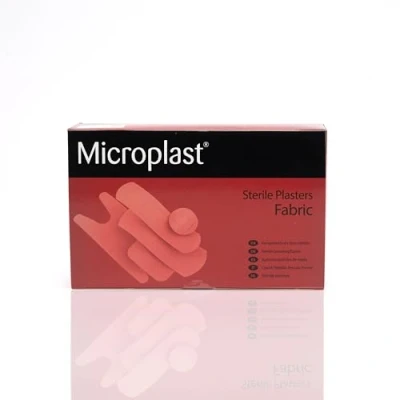 Image of Microplast Fabric Sterile Plasters 100 Piece Set