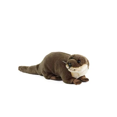 Image of Living Nature Large Otter Plush Toy Soft Gift for Kids 16cm