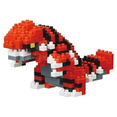 Image of Nanoblock NBPM_062 Pokemon Groudon Building Kit…