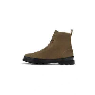 Image of Camper Brutus Laceup ankle boots, Men&#039;s, Size: 11, Mittelbraun Leather
