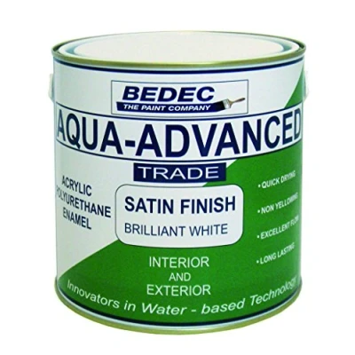 Image of Bedec Aqua Advanced Satin Brilliant White 2.5lt