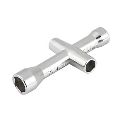 Image of Dilwe Cross Wrenches, Multifunctional Model Wrenches Wrench Accessory Tools for M2/M2.5/M3/M4 Screw and Nut Universal