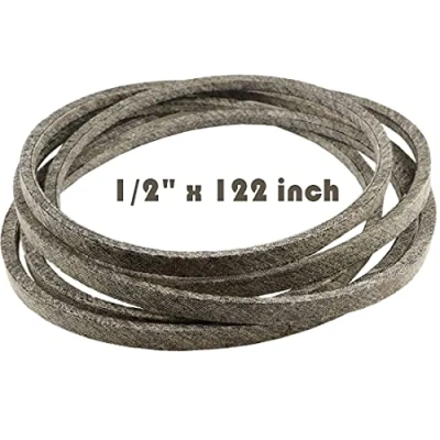 Image of Lawn Mower Tractor Deck Drive Belt for Cub Cadet 754 04153 954 04153A MTD 04118 Ferris Simplicity Snapper 010053761757811 1/2&quot; x 122&quot; Made with Kevlar