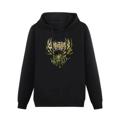 Image of TAN YA XUE Winterfylleth The Man Unisex Sweatshirts Graphic Pullover Mens Black Printed Hoodies M