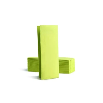 Image of Alvotex Chic Airlaid 50 Napkins, 1/8 Fold Fabric Like, Disposable Napkin, 32 x 40 cm, Kiwi