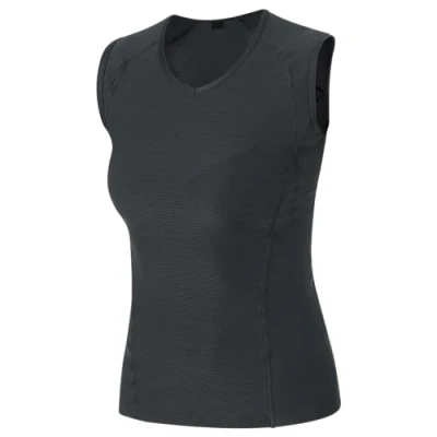 Image of GORE WEAR Womens M Sleeveless Shirt, Black, 34 EU