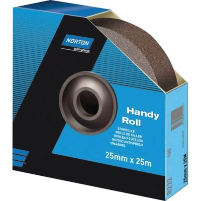 Image of Norton Saint Gobain R222 25MMX25M Al/Ox Roll Grit 40