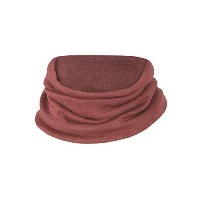 Image of Engel Natural, Children&#039;s Tube Scarf Fine Ribbed 70% Wool (kbT), 30% Silk (Copper)