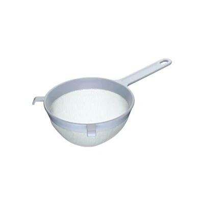 Image of KitchenCraft Round Nylon Mesh Plastic Sieve 18cm