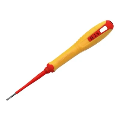 Image of Hultafors VDE Slotted Screwdriver 2.5 X 75mm