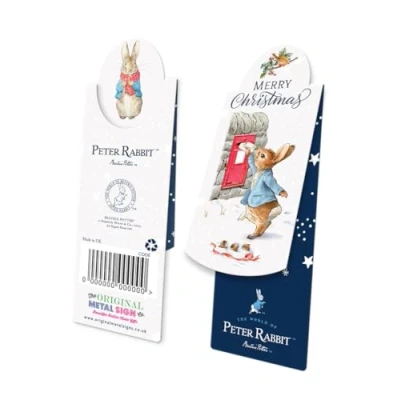 Image of Beatrix Potter Peter Rabbit Magnetic Bookmark Posting Letter