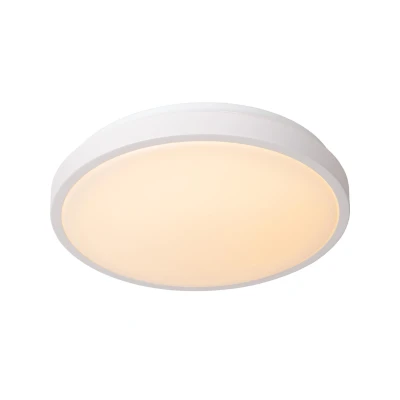 Image of Dasher Modern Flush ceiling light Bathroom Ø 34,8cm LED 1x18W 2700K IP44 White