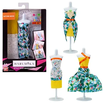 Image of BANDAI Harumika 40416 Designer Set Nature Mood Theme Craft Kit Create Your Own Fashion Without Needle and Thread