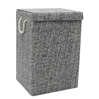 Image of JVL Urban Rectangle Paper Laundry Basket