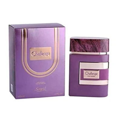 Image of Sapil Challenge Eau de perfume for Women 100ML Exhilarating Citrus and Fruity Fragrance with Sensual Vanilla Finish, Great choice Confident