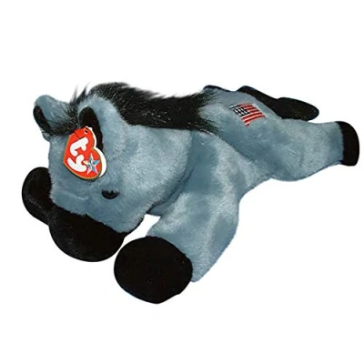 Image of TY Lefty the Donkey Beanie Buddy 12&quot;