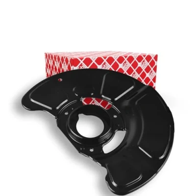 Image of 2124201244, A2124201244 Brake Disc Back Plate FEBI BILSTEIN 174959 Front Axle Right MERCEDES BENZ: E Class Saloon, T modell