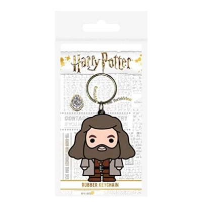 Image of Harry Potter Rubber Keychain, Multi Colour, 4.5 x 6cm
