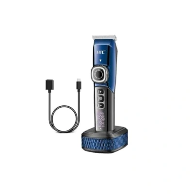 Image of Cordless Hair Clipper Set, Rechargeable Electric Trimmer, Waterproof Grooming Kit with LED Display, Titanium Ceramic Blade, and Beard 2 in 1 for Men, Kids, Professional Barbers