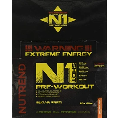 Image of NUTREND N1 Shot, Orange, 60 ml, 20 Units