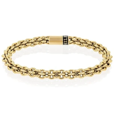 Image of Tommy Hilfiger Jewelry Men&#039;s Chain Bracelet in Yellow Gold 2790522