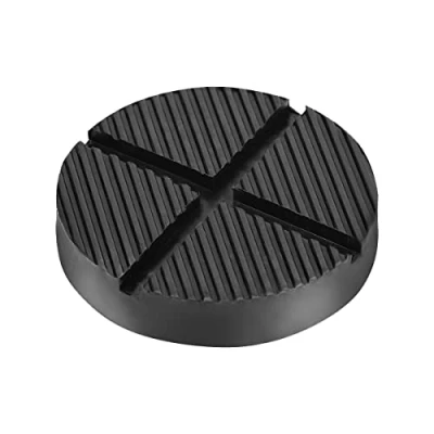 Image of 1pcs Rubber Jack Pad for Trolley Jack, Universal Slotted Frame Rail Protector, Pinch Weld Protector 4.92x1inch