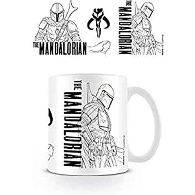 Image of Star Wars: The Mandalorian (Line Art) Mug