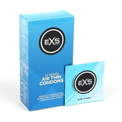 Image of EXS Air Thin Condoms One of The Thinnest Quality Vegan 144 Pack